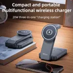 YESIDO DS26 - 4 in 1 Wireless Charger