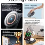 YESIDO DS26 - 4 in 1 Wireless Charger