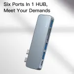 YESIDO HB10 - Dual Type C HUB ADAPTER