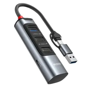 عرض YESIDO HB19 - 4 in 2 USB Hub
