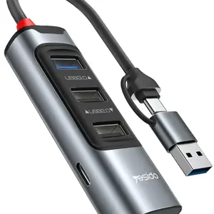 عرض YESIDO HB20 - 5 in 2 USB Hub