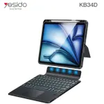 YESIDO KB34D - Detachable BT Keyboard iPad Pro 11(M4 2024)