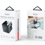 YESIDO MC10 - 4 USB & Universeal Charger plug Adapter