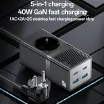 YESIDO MC35 - EU 40W Power Strip 1.5M