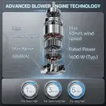 مجفف شعر سريع YESIDO MG22 بقدرة 1500W
