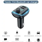 YESIDO Y44 - FM Transmitter Car Charger