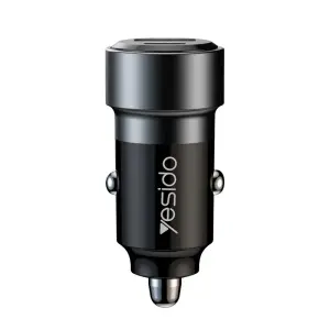 عرض YESIDO Y54 - 60W Dual Fast Car Charger