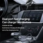 YESIDO Y68 - A+C 30W Mini Car charger