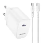 YESIDO YC107 - TC PD35W Home charger EU (C TO C cable)