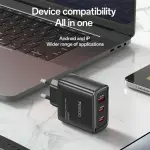 YESIDO YC144C - 65W GaN Charger with C-C cable EU