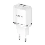 YESIDO YC26(EU) WITH MICRO CABLE - 2 USB Ports Travel Charger