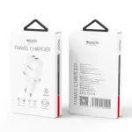 YESIDO YC26(EU) WITH MICRO CABLE - 2 USB Ports Travel Charger