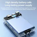 YESIDO YP85 - 20000mAh Digital Display 22.5W Fast Charging Power bank with Cable